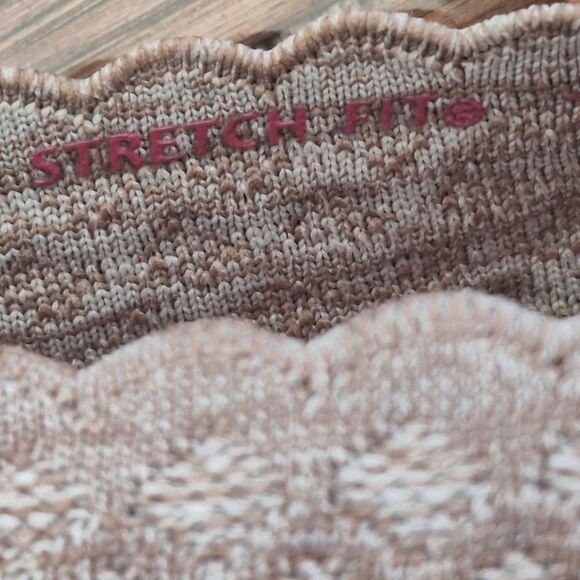 Skechers Women's Cleo Honeycomb Flat Comfortable Slip-On Ballet with Air Taupe 7 - Picture 8 of 15